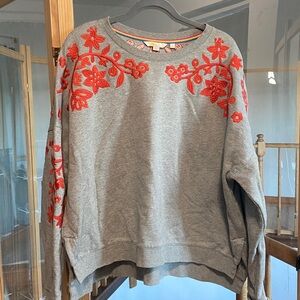 Boden embroidered sweatshirt XL